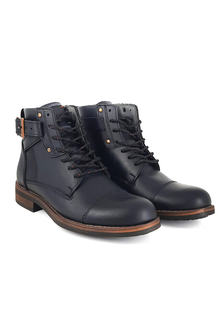 Botas San Polos Casual Hombre 3148 Negro