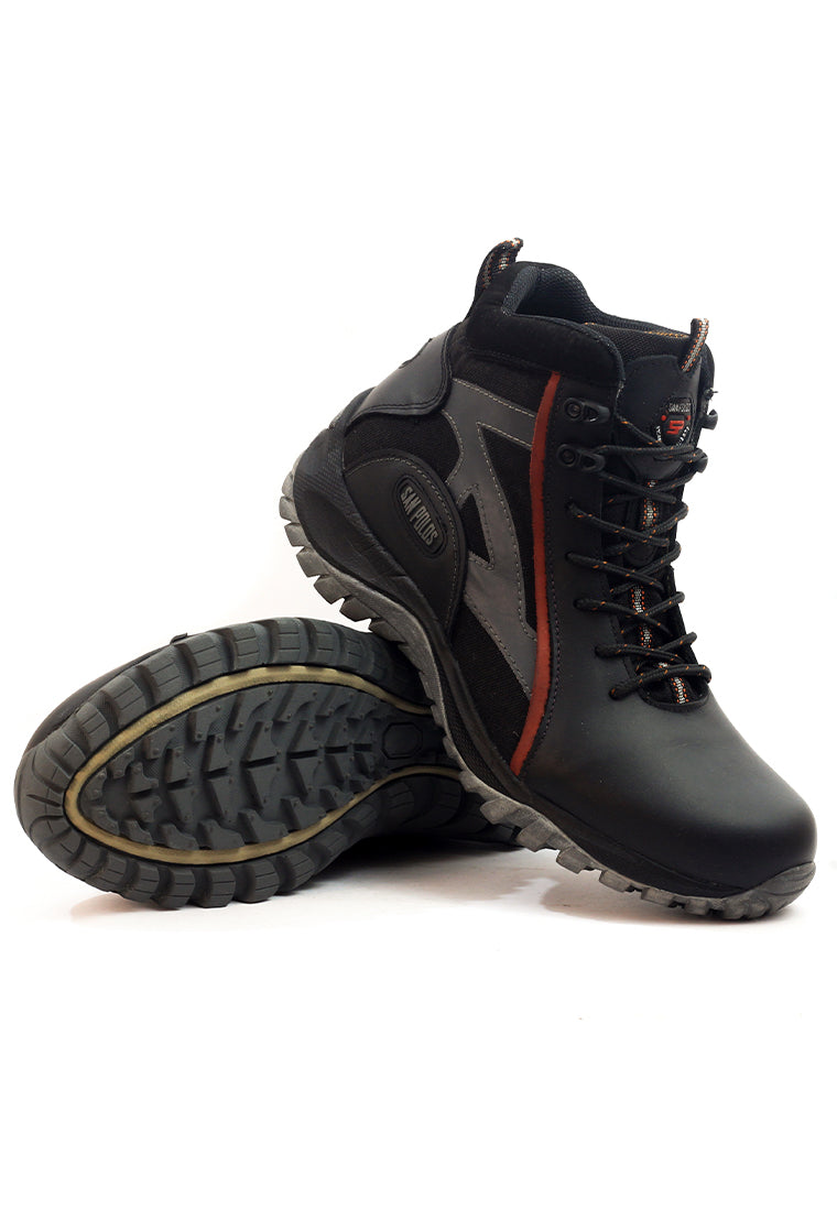 Botas San Polos Hiking Hombre 3307 Pioner Negro