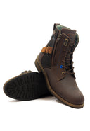 Botas San Polos Casual Hombre 3355 Café