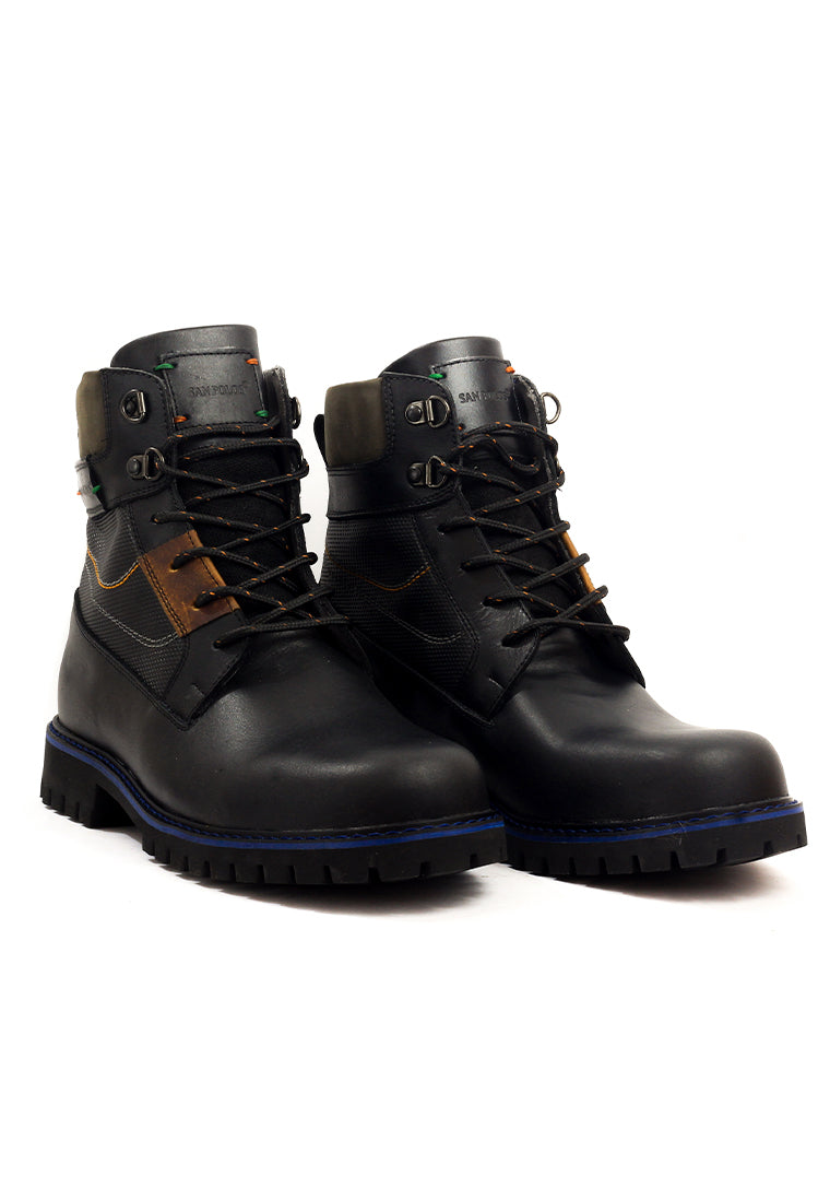 Botas San Polos Leñadoras Hombre 3363 Negro