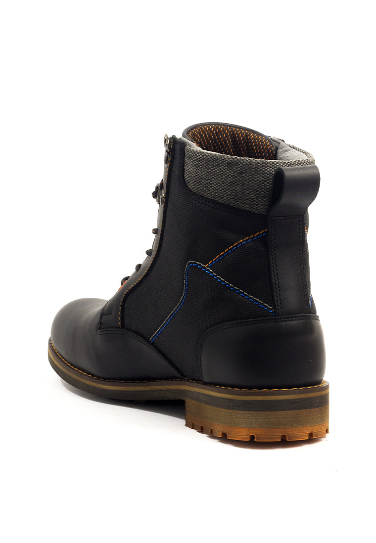 Botas San Polos Casual Hombre 3410 Graso Negro