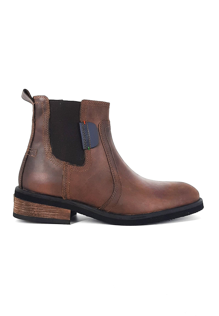 Botas San Polos Casual Chelsea Hombre 3452 Pardo