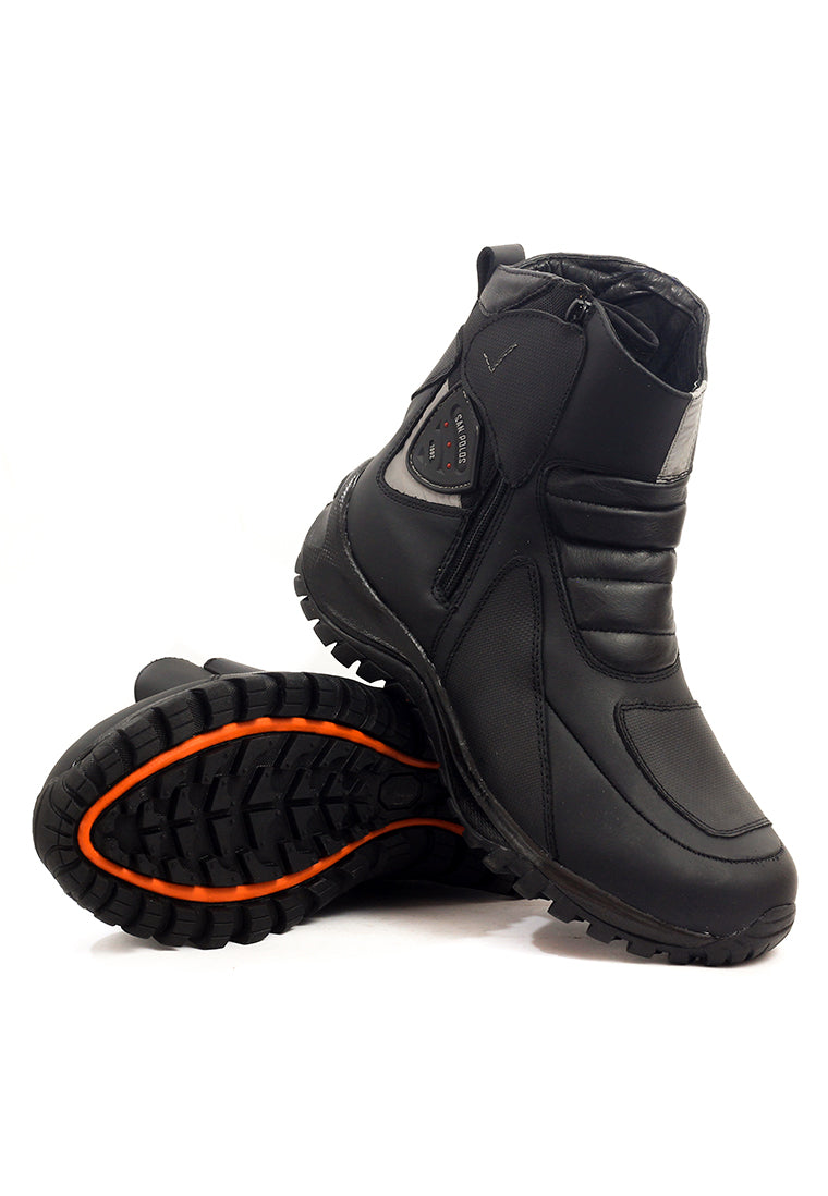 Botas San Polos Motociclismo Hombre 3460 Pioner Negro