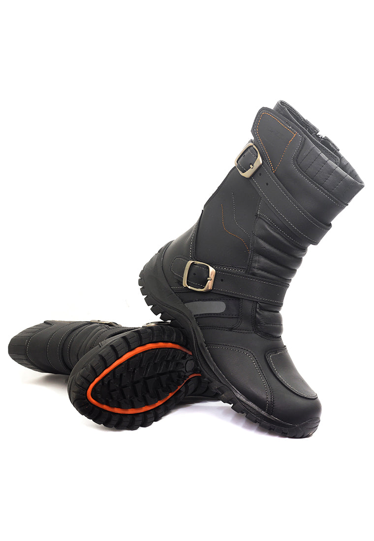 Botas San Polos Motociclismo Hombre 3471 Negro