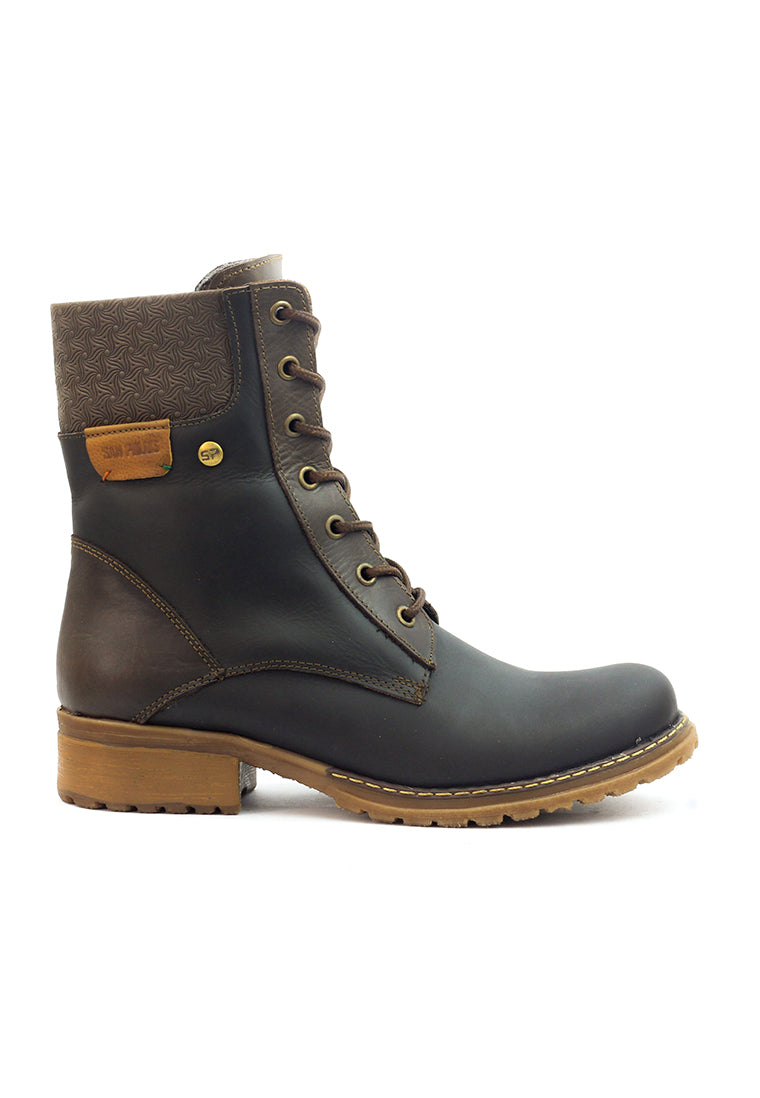 Botas San Polos Casual Mujer EK1533 Café