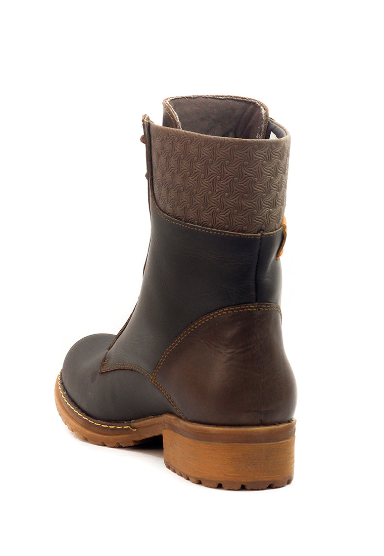 Botas San Polos Casual Mujer EK1533 Café