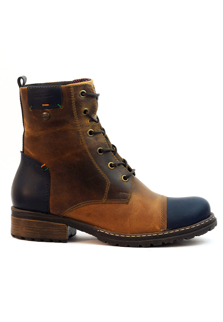 Botas San Polos Casual Mujer EK1541 Miel Azul