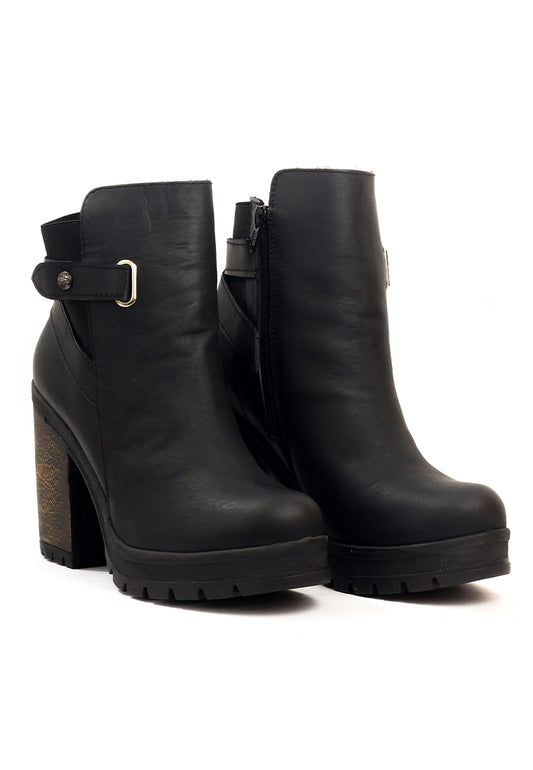 Botas San Polos Casual Mujer EK8640 Negro