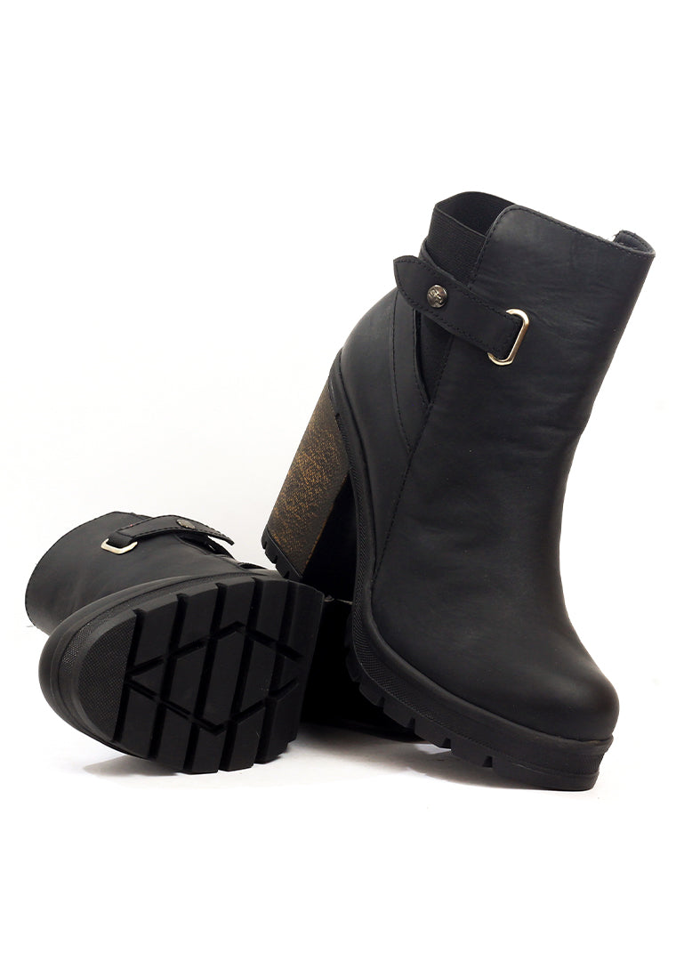 Botas San Polos Casual Mujer EK8640 Negro