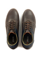 Zapatos San Polos Sneakers Hombre JCR394 Café Azul
