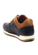 Zapatos San Polos Sneakers Hombre JCR394 Azul Café