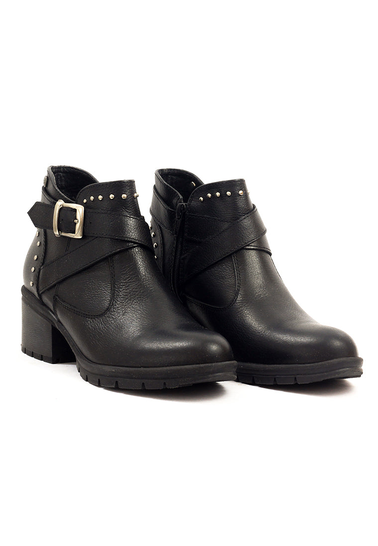 Botas San Polos Casual Mujer LA0333 Negro