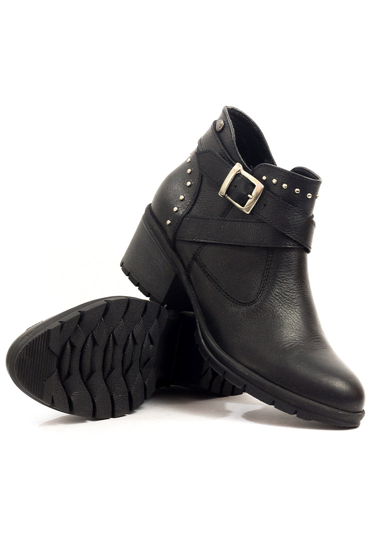 Botas San Polos Casual Mujer LA0333 Negro