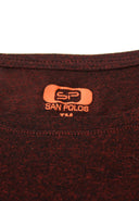Camiseta T-Shirt San Polos Hombre AX002 Vinotinto