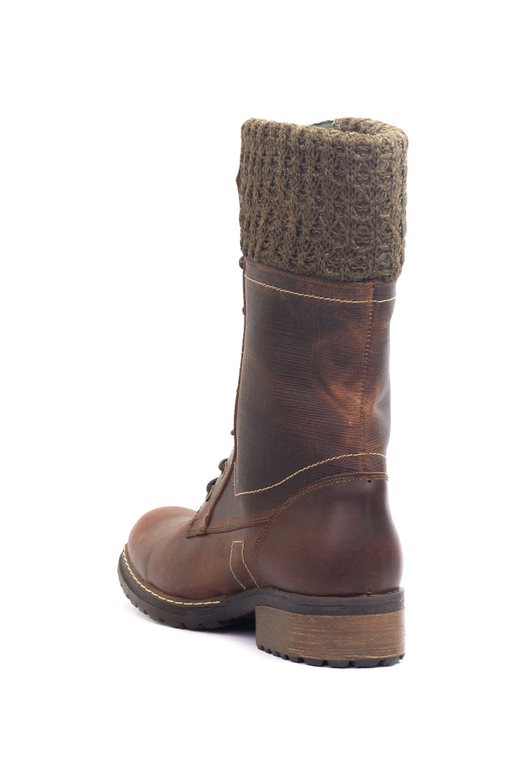 Botas San Polos Casual Mujer EK1319 Fulton Coñac