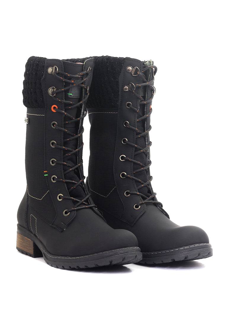 Botas San Polos Casual Mujer EK1319 Negro