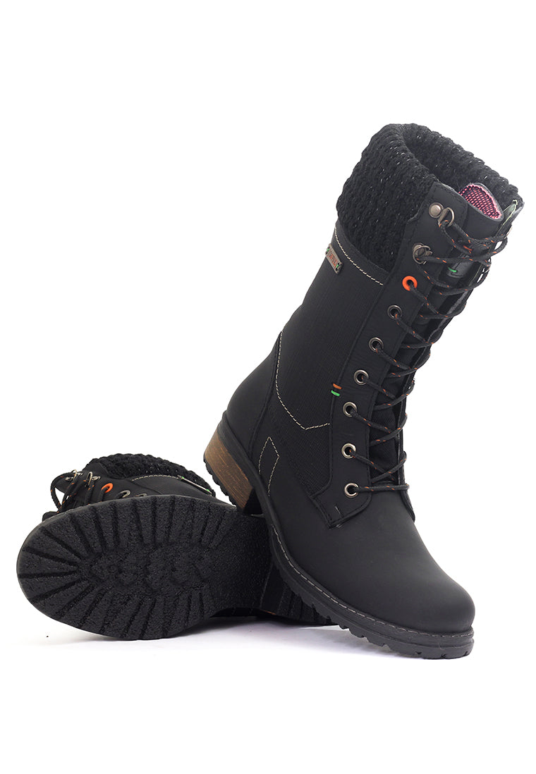 Botas San Polos Casual Mujer EK1319 Negro