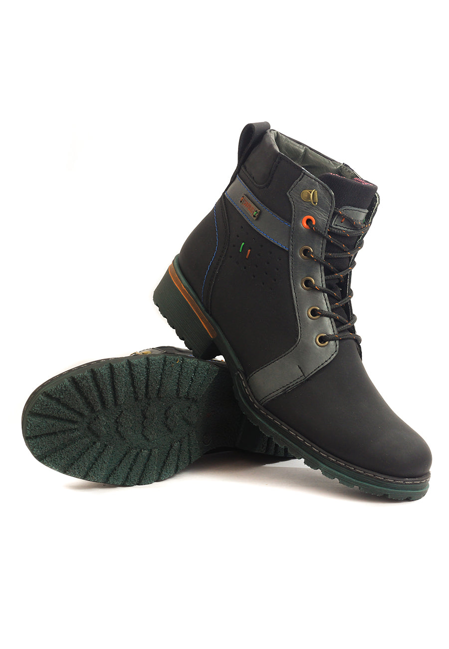 Botas San Polos Casual Mujer EK1321 Negro