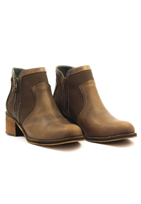 Botas San Polos Casual Mujer EK360 Fulton Pardo