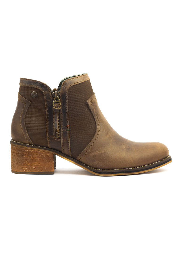 Botas San Polos Casual Mujer EK360 Fulton Pardo