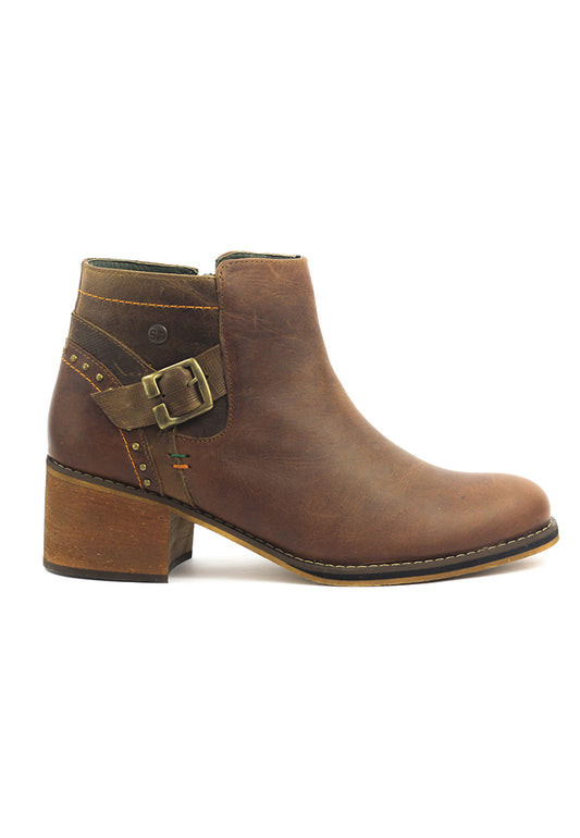 Botas San Polos Casual Mujer EK361 Fulton Coñac