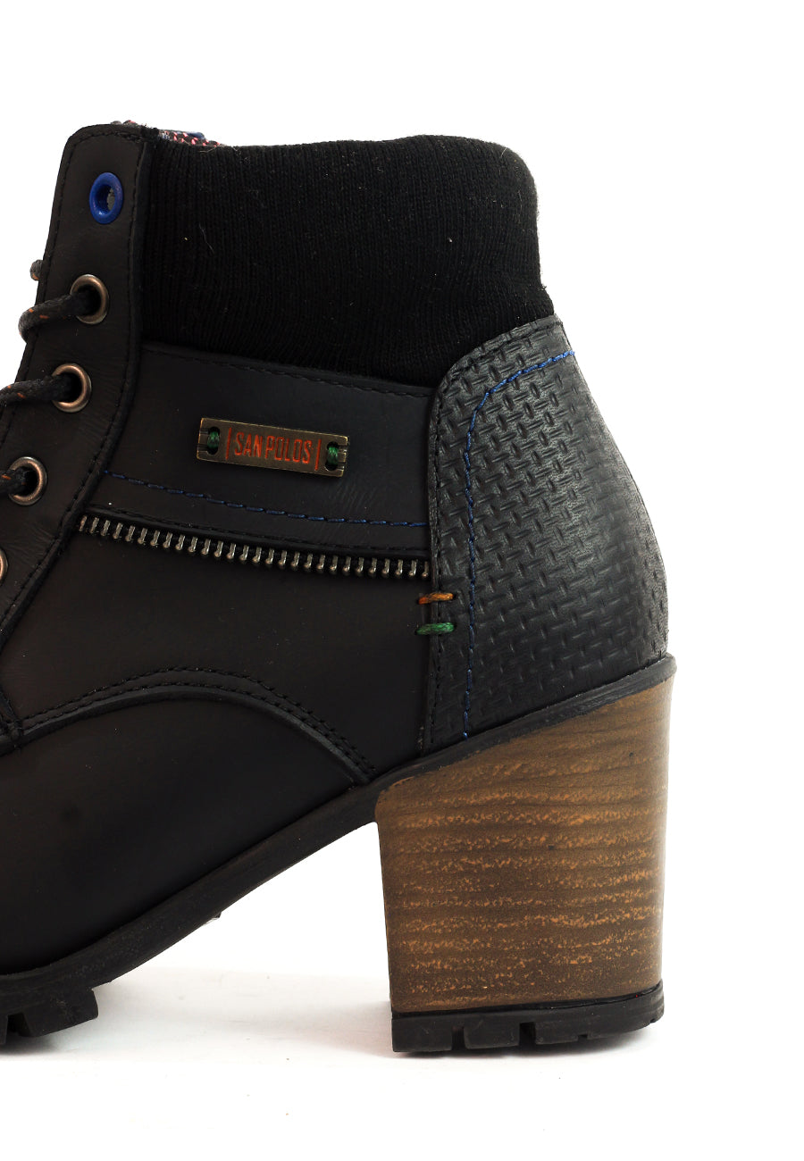 Botas San Polos Casual Mujer EK5202 Negro