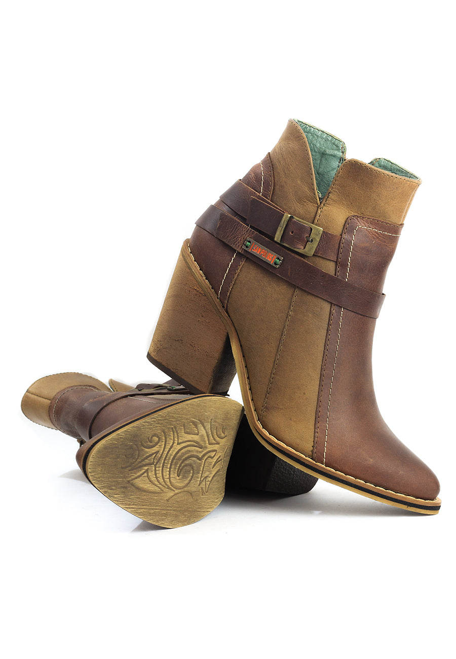 Botas San Polos Casual Mujer EK6220 Coñac