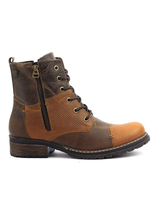 Botas San Polos Casual Mujer MS502 Café